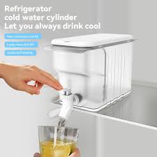 refrigerator cold kettle with faucet