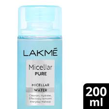 lakme micellar water for makeup removal