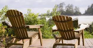 clean outdoor furniture by washing it