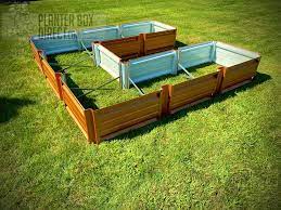 9 X9 X9 X18 U Shaped Metal Planter Box