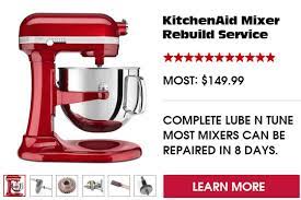 kitchenaid mixer repair
