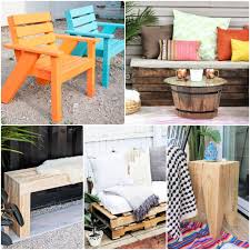 30 diy patio furniture plans and ideas
