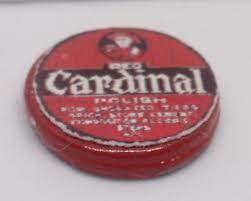 cardinal red stone polish a miniature