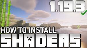 shaders mod 1 19 3 in minecraft