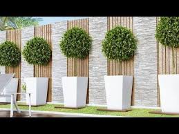 Modern Home Front Boundary Wall Design