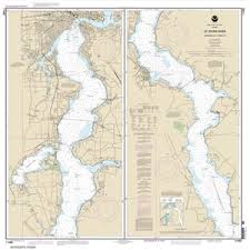 11492 St Johns River Jacksonville To Racy Point Nautical Chart