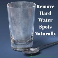diy remove hard water spots from glass