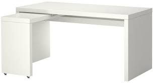 Shop ikea's collection of study and computer desks for kids and preteens, featuring fun designs to create your child's first workspace at affordable prices. Amazon Com Ikea Desk With Pull Out Panel White 30210 5145 206 Furniture Decor