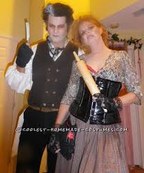 mrs lovett couple halloween costume
