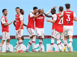 Please click the watch button and streaming full game in hd without cable options. Arsenal 2 0 Man City Highlights Aubameyang Brace Sends Gunners Into Final Sportstar