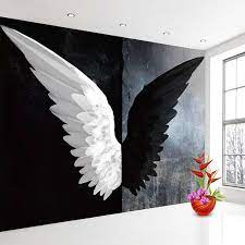 Wall Painting Living Room Wings Art