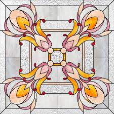 stained glass pattern to