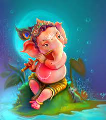 Lord Ganesha & happy ganesh chaturthi ...