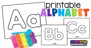 printable alphabet letter templates