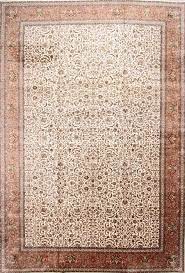 indian kashmir beige rectangle 12x18 ft