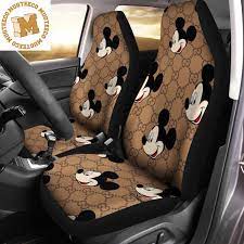 Brown Monogram Car Seat Covers