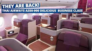 thai airways is officially back a350