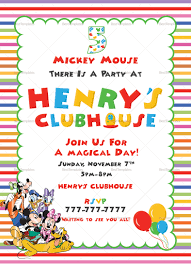 Party Supply Mickey Mouse Clubhouse Invitations Invitation
