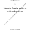 Managing Financial Resources in Health