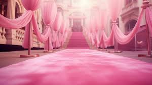 pink carpet at the film festival