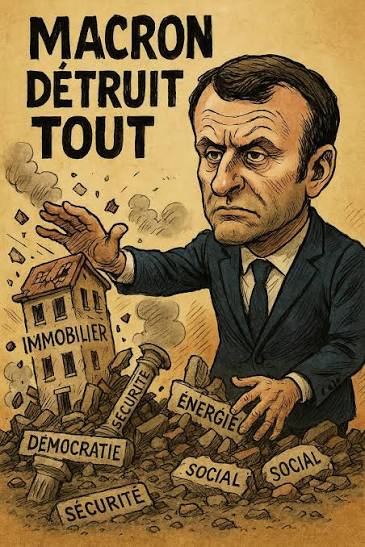 Emmanuel Macron a détruit tous les piliers de notre pays. Logement, santé, immigration, comptes publics : la France est aujourd'hui dans tous les domaines un véritable champ de ruines. Nous allons reconstruire