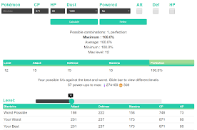 Pokemon Go IV Calculator - Poke Assistant