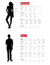 Size Chart Engine Clothing