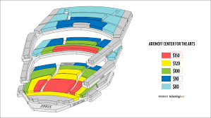 Detailed Seating Chart Aronoff Center Www