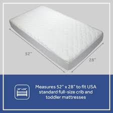 sealy waterproof ed crib mattress