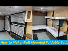 How To Make Wall Mounted Foldable Beds