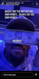 / how to make money online: 21 Savage And Chris Brown Post Up With Usher S Fake Money Xxl