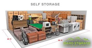 how do you calculate storage unit size