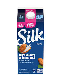 unsweet extra creamy almondmilk silk
