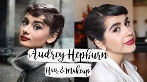 audrey hepburn makeup hair vine