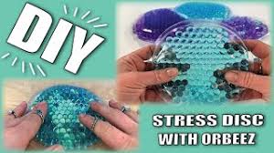 diy orbeez filled disc stress squeeze