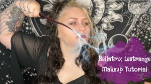 bellatrix lestrange halloween makeup