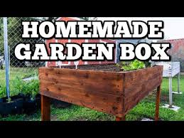 how to make a raised garden box do it