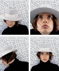 pearl grey felt fedora hat waterproof