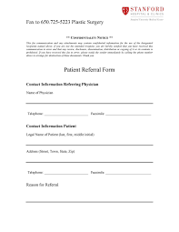 50 referral form templates cal