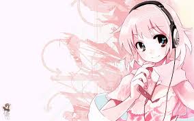 anime cute pink desktop wallpapers