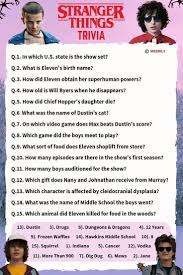 Jun 27, 2021 · stranger things trivia questions answers anyone who loves the genre of science fiction would definitely love to take a deep dive in fictional series of stranger things too. Pin On Stranger Things Oils Party