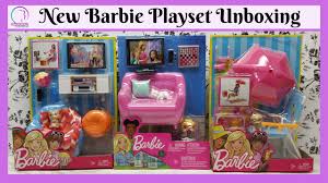 barbie furniture playsets living room