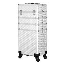 fashion hard makeup vanity trolley case