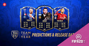 Fifa mobile 21 (s5) guide, tips tricks & players lists. Fifa 20 Ultimate Team Team Of The Year 2019 Prediction Expected Release Date