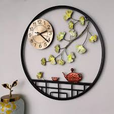 Yijidecor large wall clocks for living room decor,square pendulum wall clock silent non ticking,fashion style home decorative for bedroom,office,kitchen. Oriental Vintage Wall Clock Decorative Silent Quartz Retro Wall Decor Chinese Anciant Poetic Home Wall Ornament Creative Design Wall Clocks Aliexpress