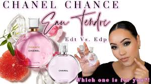 chanel chance eau tendre edt vs edp