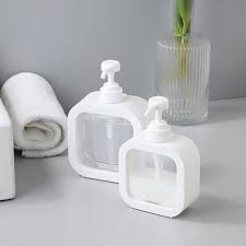 2 Pack 500ml Pump Soap Dispenser With