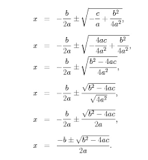 biomath quadratic functions