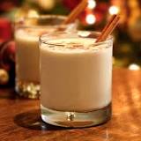 Which alcohol goes best with eggnog?