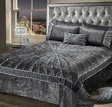 crushed velvet premium bedding